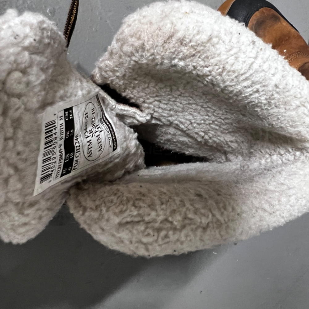 Carhartt Women's Pellston Waterproof Insulated 8 inch Boot, Tan Nubuck WOMENS 10 - Picture 5 of 14